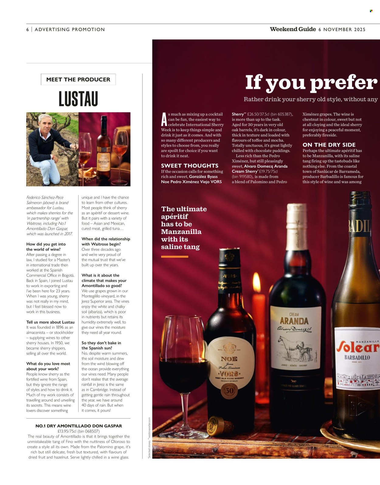 Waitrose offer - 06/11/2025 - 30/11/2025. Page 46