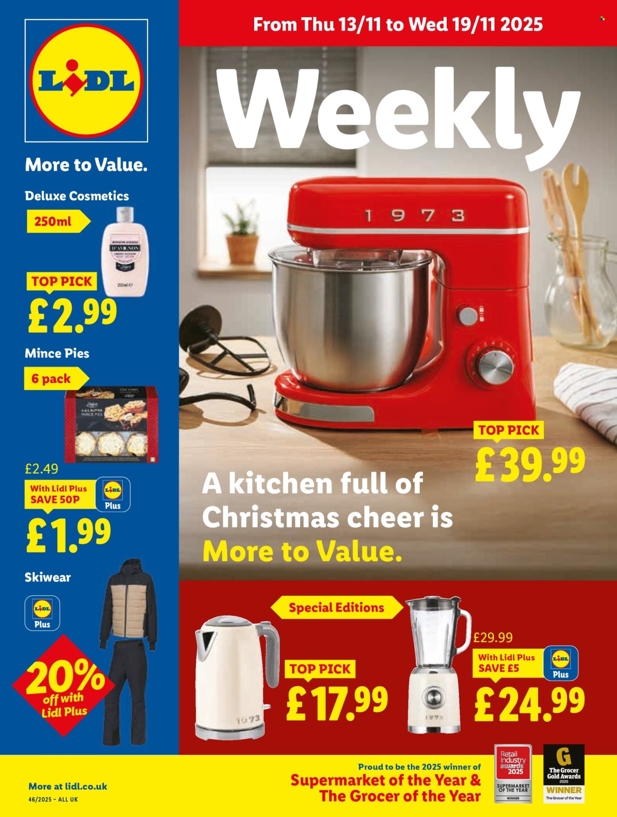 Lidl offer - 13/11/2025 - 19/11/2025. Page 1