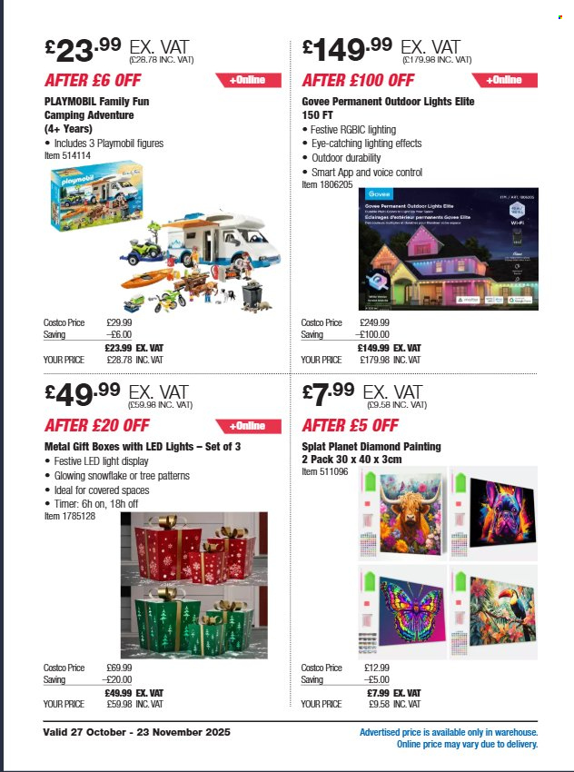 Costco offer - 27/10/2025 - 23/11/2025. Page 4