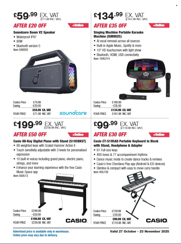 Costco offer - 27/10/2025 - 23/11/2025. Page 5