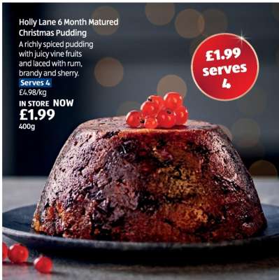 Holly Lane 6 Month Matured Christmas Pudding