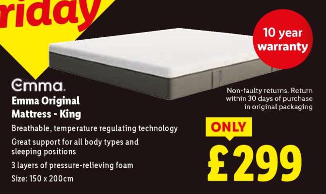 Emma Original Mattress - King