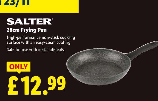 SALTER 28cm Frying Pan