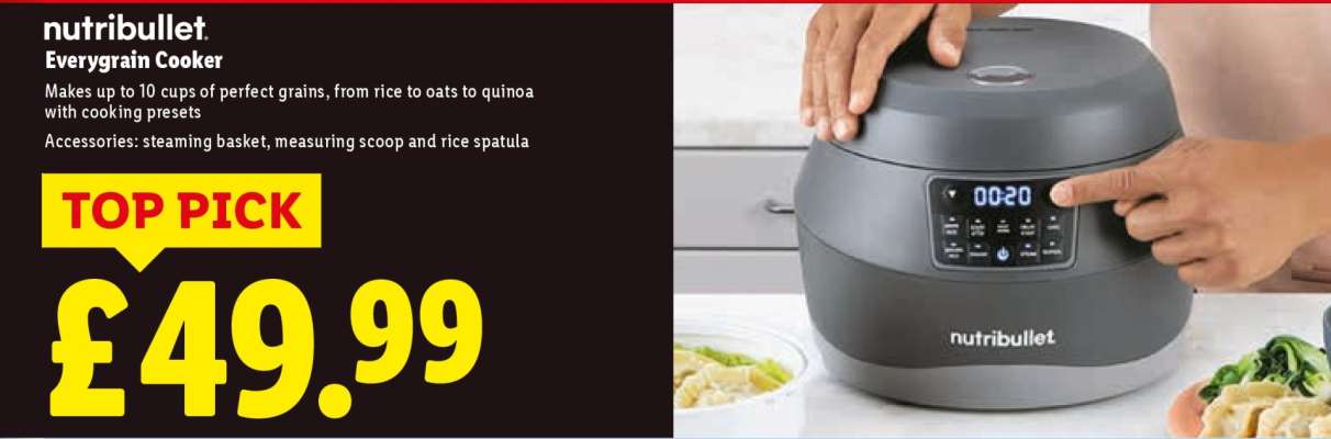 nutribullet Everygrain Cooker