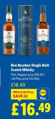 Ben Bracken Single Malt Scotch Whisky