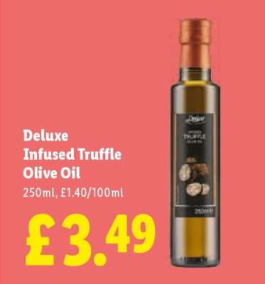 Deluxe Infused Truffle Olive Oil