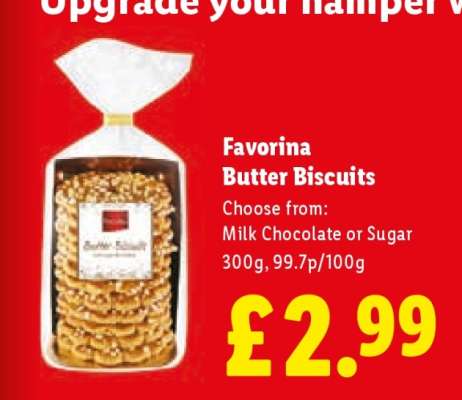 Favorina Butter Biscuits