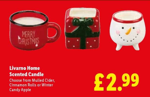 LIVARNO home Scented Candle