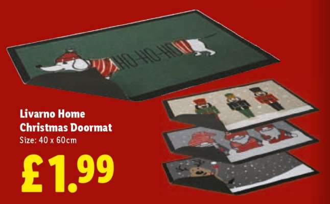 Livarno Home Christmas Doormat