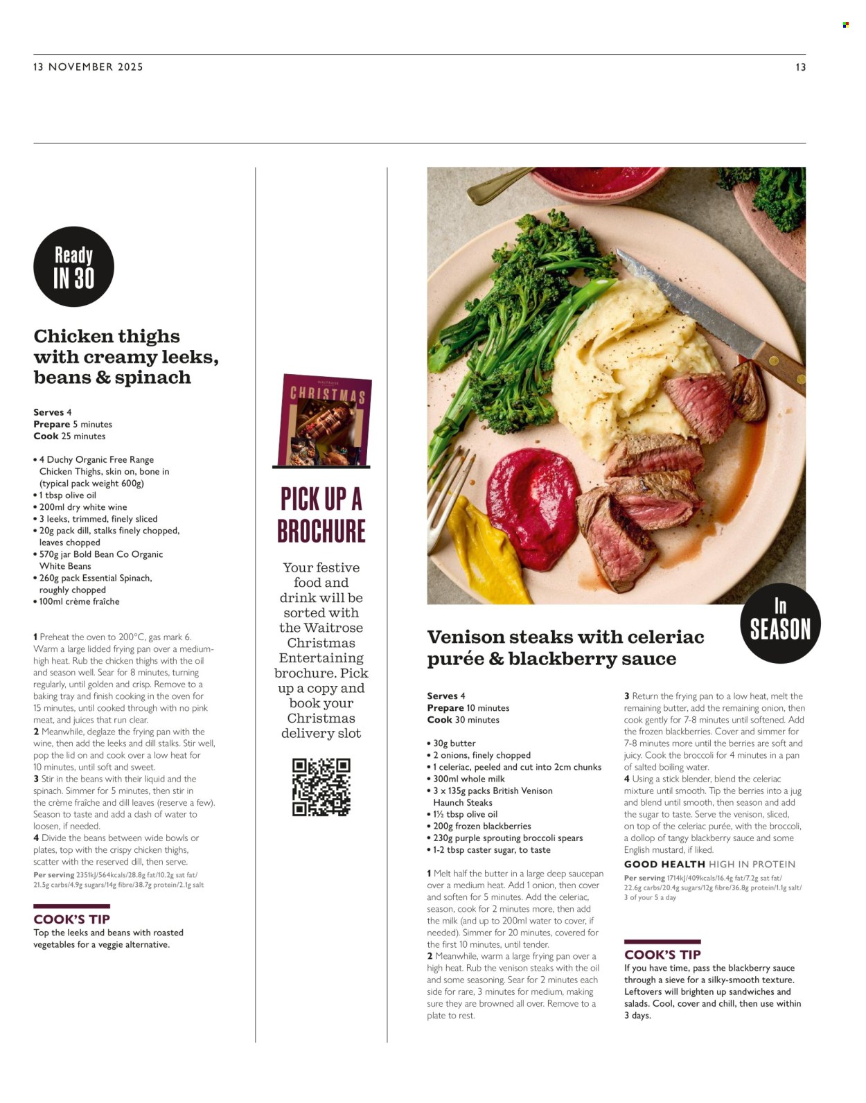 Waitrose offer. Page 13