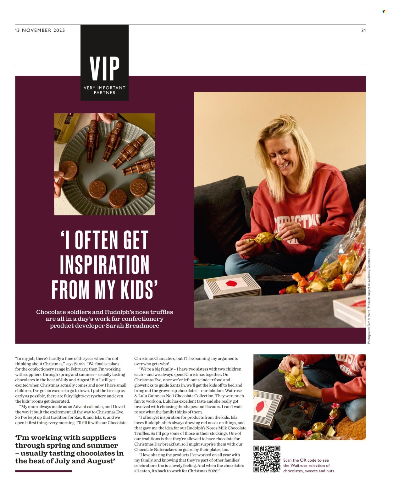 Waitrose offer. Page 31