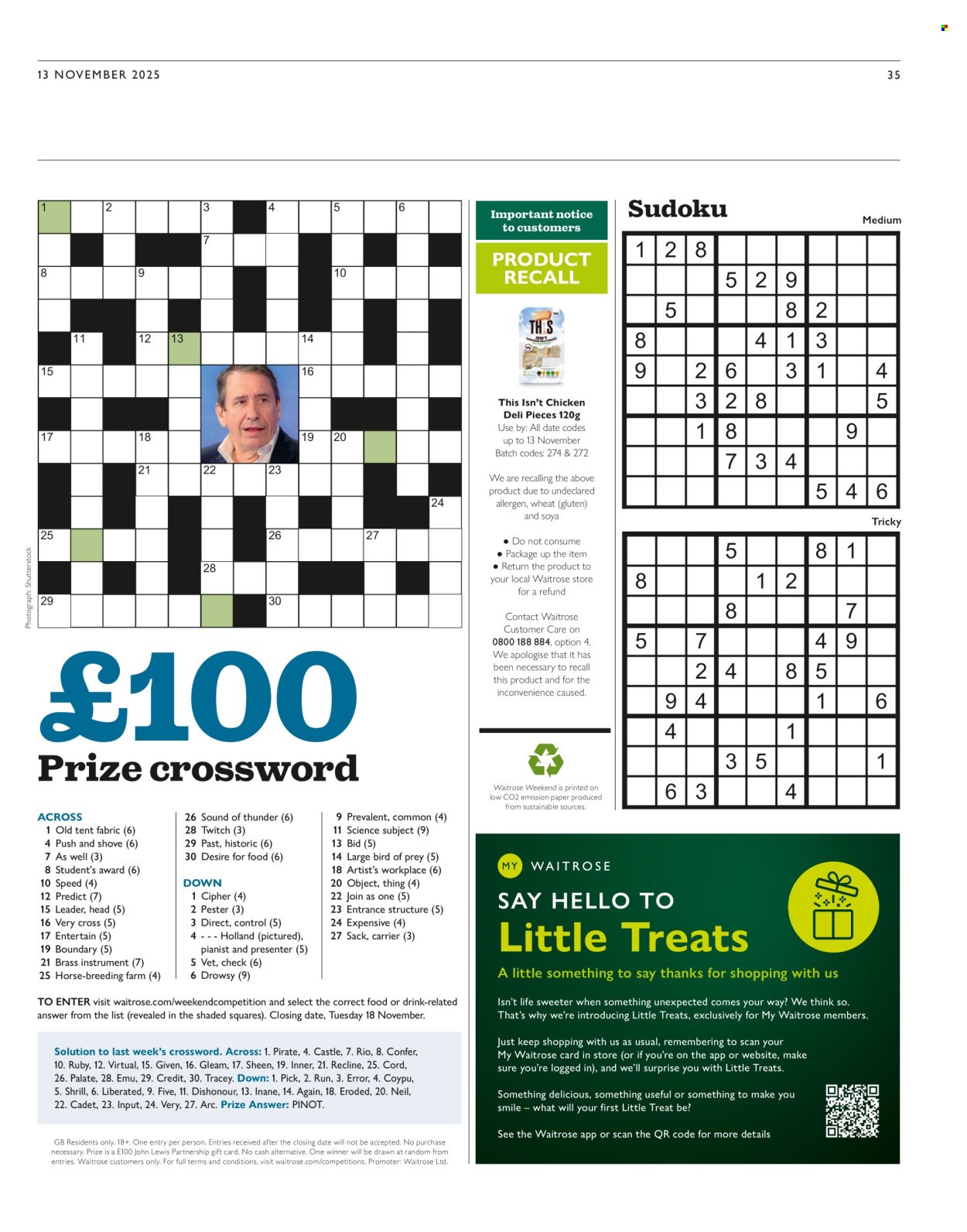 Waitrose offer. Page 35