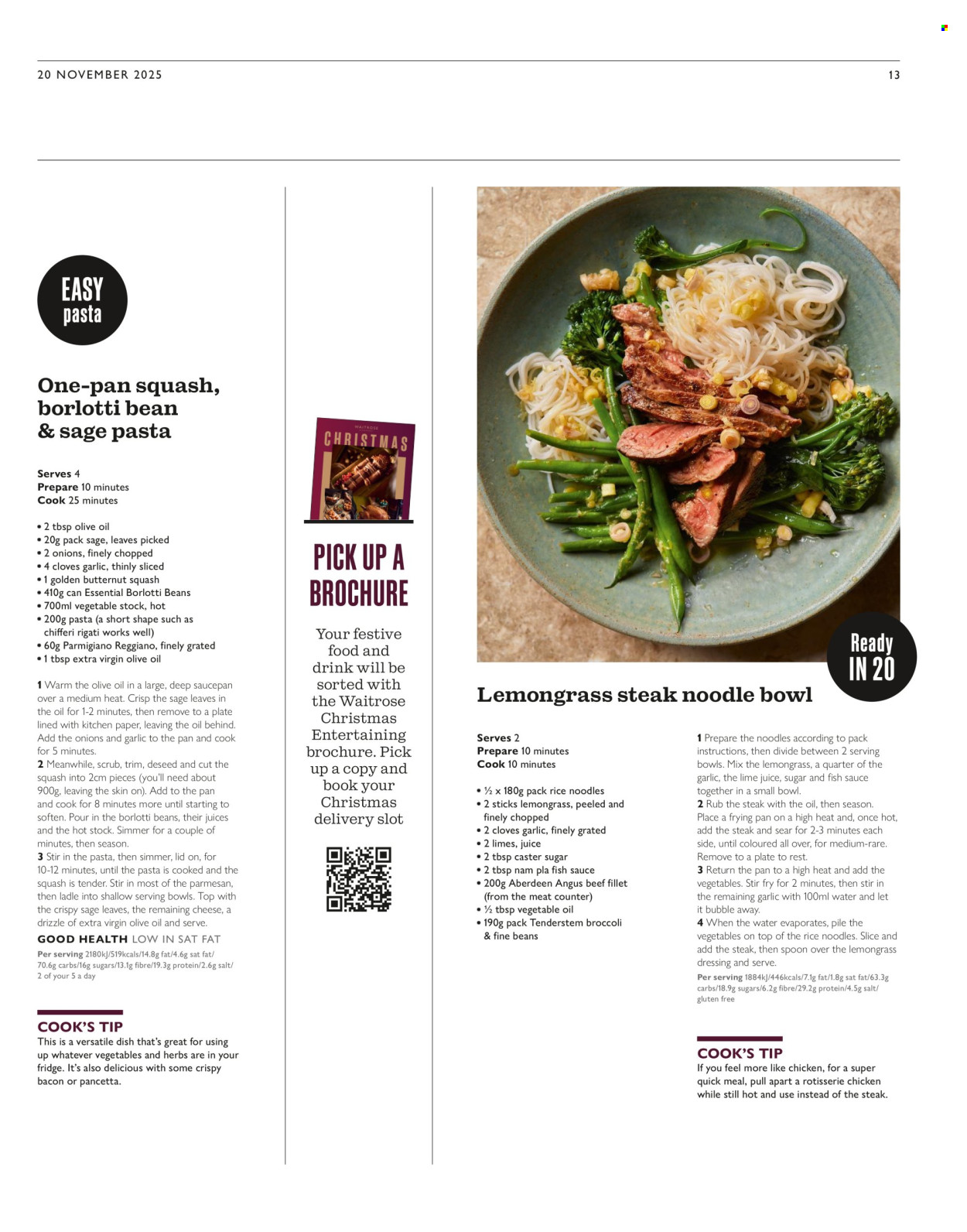 Waitrose offer. Page 13