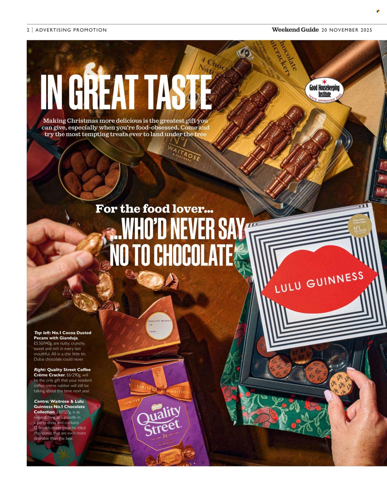 Waitrose offer. Page 38