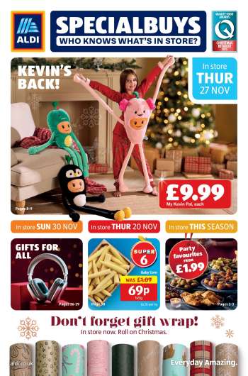 Aldi offer  - 20/11/2025 - 03/12/2025.