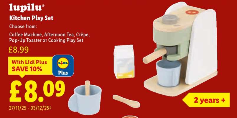 Lupilu Kitchen Play Set