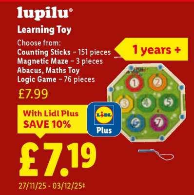 Lupilu Learning Toy