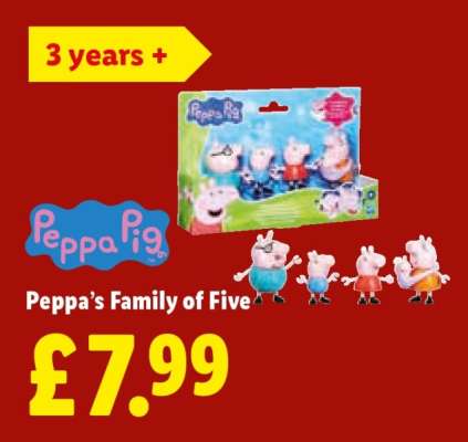 Peppa's Family of Five