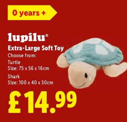 lupilu Extra-Large Soft Toy