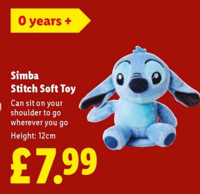 Simba Stitch Soft Toy