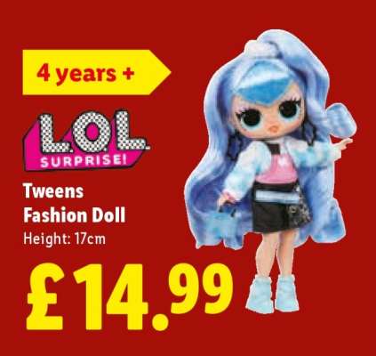 Tweens Fashion Doll