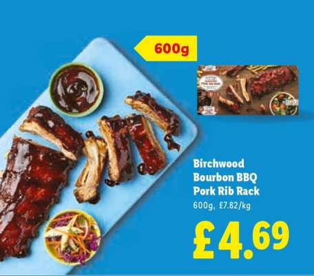 Birchwood Bourbon BBQ Pork Rib Rack