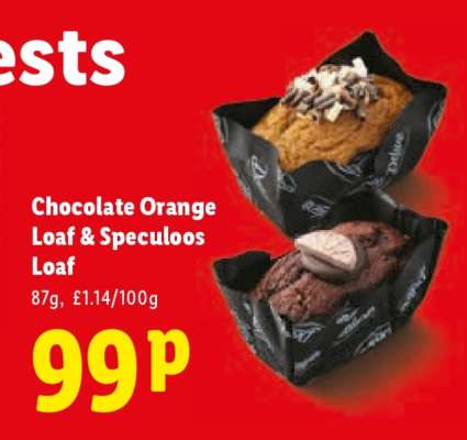 Chocolate Orange Loaf & Speculoos Loaf