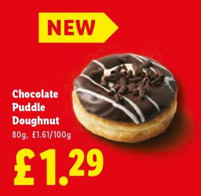 Chocolate Puddle Doughnut