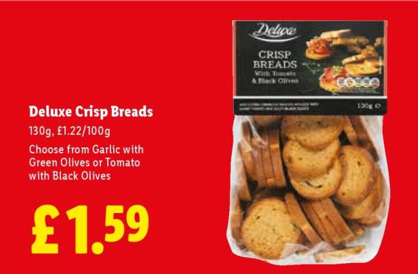 Deluxe Crisp Breads