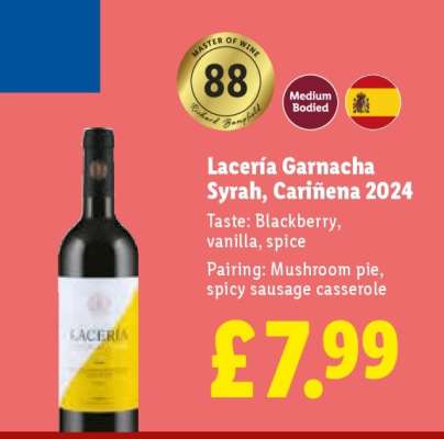 Lacería Garnacha Syrah, Cariñena 2024