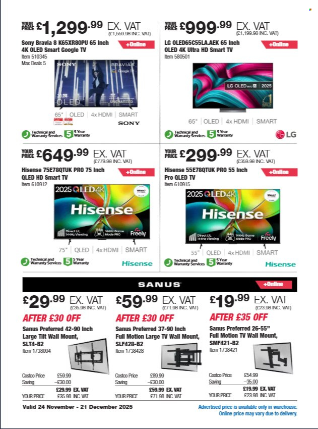 Costco offer - 24/11/2025 - 21/12/2025. Page 2