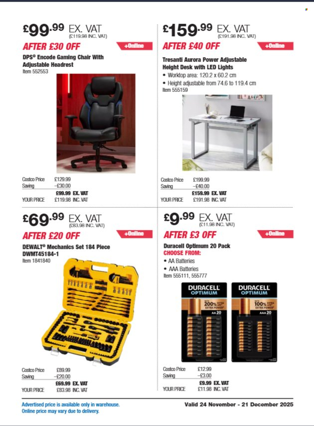Costco offer - 24/11/2025 - 21/12/2025. Page 7