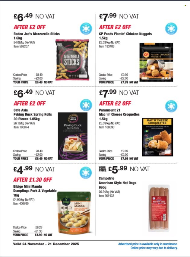 Costco offer - 24/11/2025 - 21/12/2025. Page 20