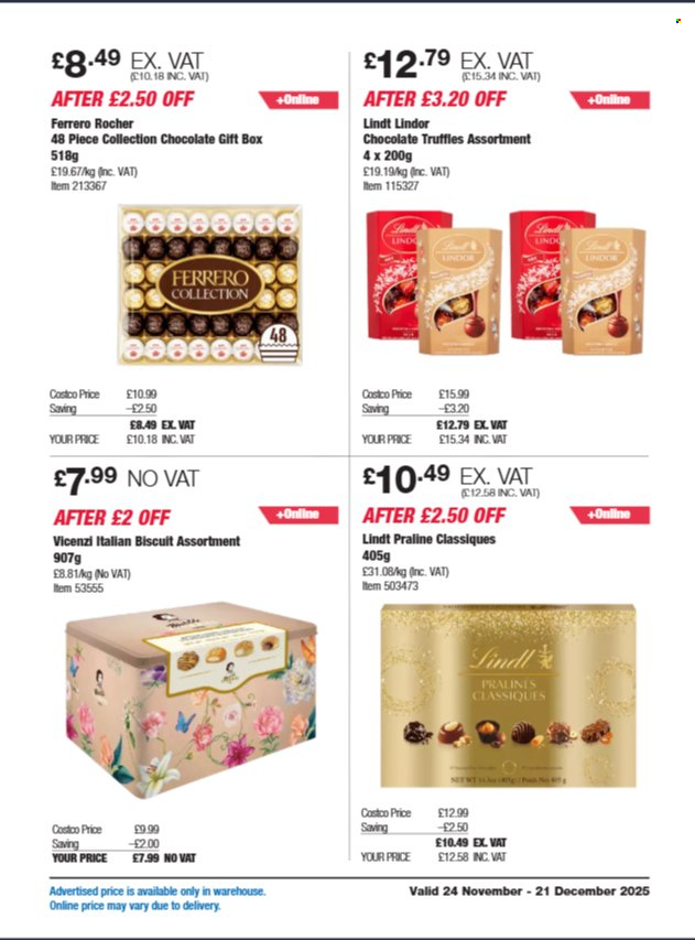 Costco offer - 24/11/2025 - 21/12/2025. Page 25