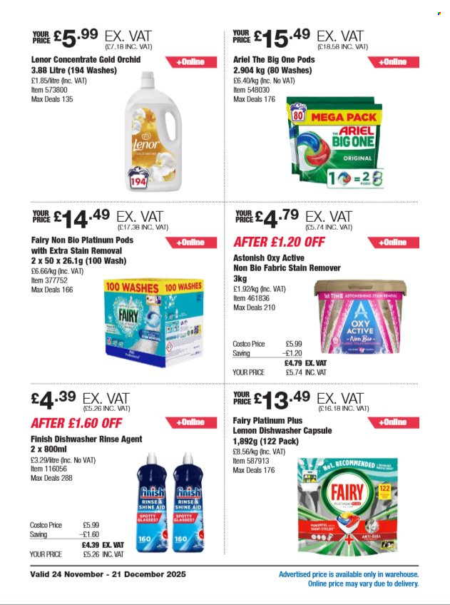 Costco offer - 24/11/2025 - 21/12/2025. Page 34