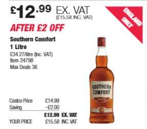 Southern Comfort 1 Litre
