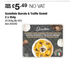 Scoiattolo Burrata & Truffle Ravioli