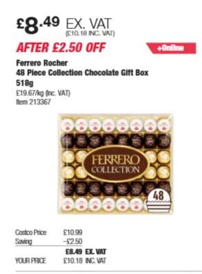 Ferrero Rocher 48 Piece Collection Chocolate Gift Box