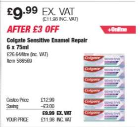 Colgate Sensitive Enamel Repair 6 x 75ml