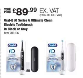 Oral-B iO Series 6 Ultimate Clean Electric Toothbrush