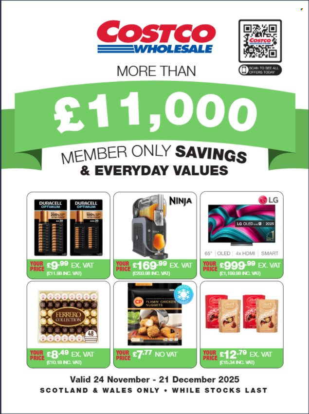 Costco offer - 24/11/2025 - 21/12/2025. Page 1