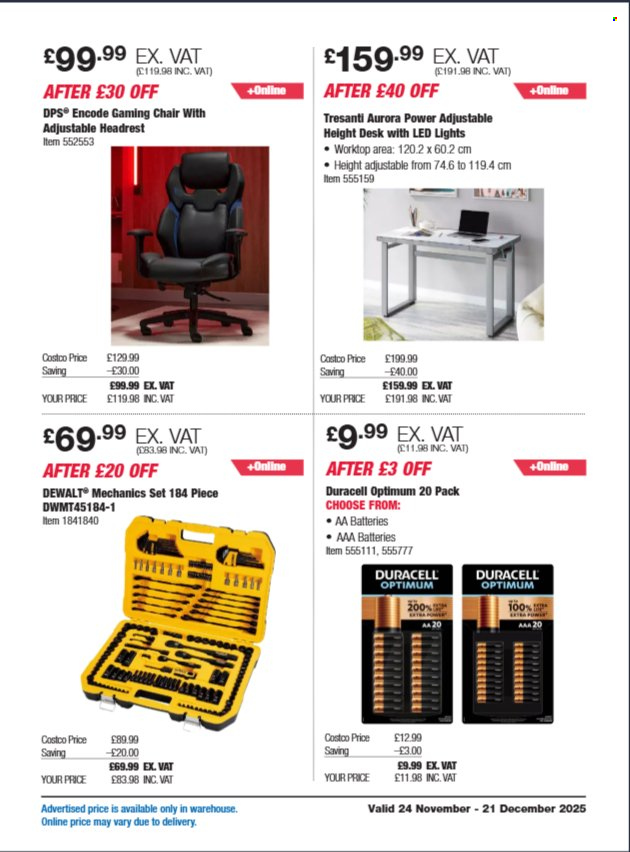 Costco offer - 24/11/2025 - 21/12/2025. Page 7