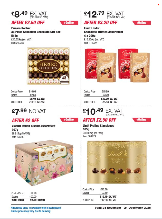 Costco offer - 24/11/2025 - 21/12/2025. Page 25