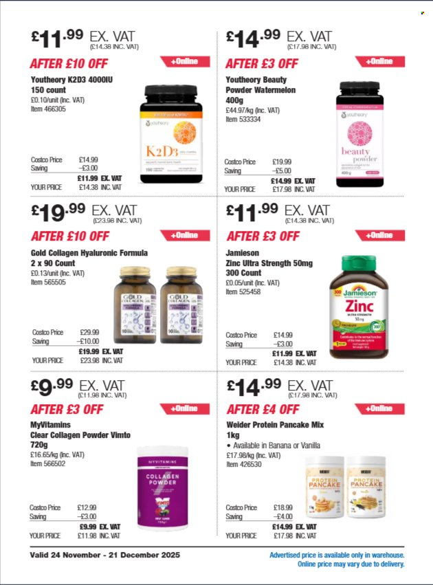 Costco offer - 24/11/2025 - 21/12/2025. Page 30