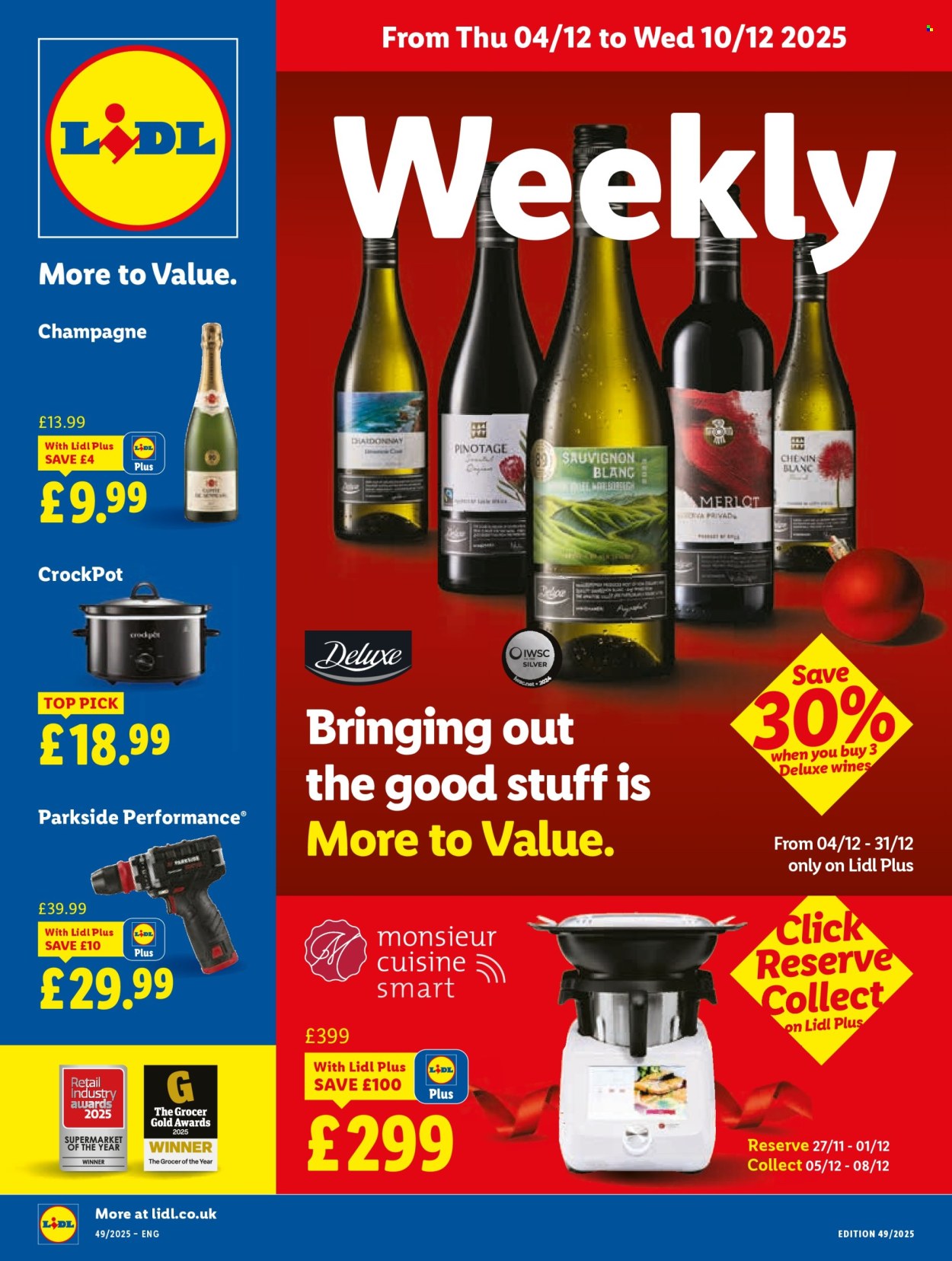 Lidl offer - 04/12/2025 - 10/12/2025. Page 1