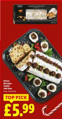 Deluxe Marzipan Stollen with Rum