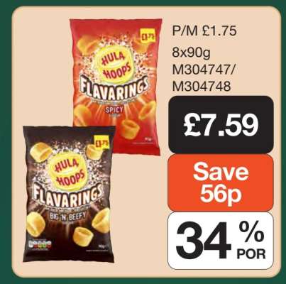 Hula Hoops Flavarings