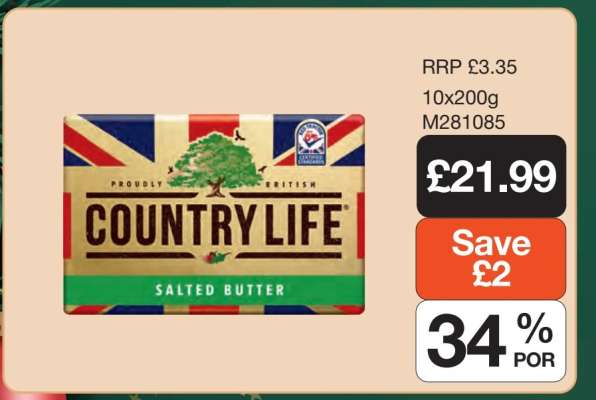 Country Life Salted Butter