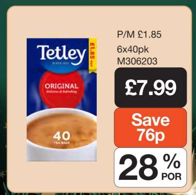 Tetley Original Tea Bags