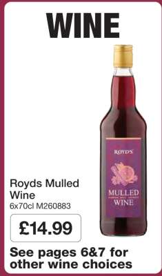 Royds Mulled Wine